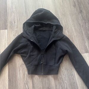 Black Women's Hooded Jacket